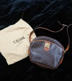 稀少 CELINE セリーヌ ヴィンテージショルダーバッグ マカダム レトロ