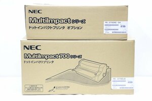 「動作品」NEC MultiImpact PR-D700JE PR-D700XE-04ジートフィーダセット ドットインパクトプリンタ