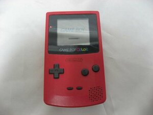 任天堂 ニンテンドー ゲームボーイカラー CGB-00　レッド　GAMEBOY COLOR　本体 現状品　①