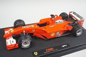 Hot Wheels ホットウィール 1/18 Ferrari フェラーリ F2001 M.シューマッハ ハンガリーGP 2001 #1 ※デカール加工品 N2075