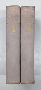 y1205-9. THE ASTOR PROSE SERIES 2冊/英米文学/洋書/ハードカバー/アンティーク/ディスプレイ/ T.Y.CROWELL /シラー/ゴールドスミス