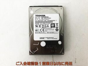 【1円】東芝 2.5インチ 内蔵HDD 3TB MQ03ABB300 動作確認済 CrystalDiskInfo正常 EC23-047jy/F3