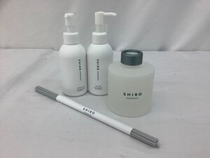 SHIRO ホワイトリリー/フレグランスディフューザー/クレイハンドソープ/アイスミント 未使用品 ACB