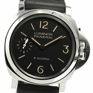 パネライ PANERAI PAM00915 ルミノール ベース 8デイズ 手巻き メンズ 良品 箱・保証書付き_769653