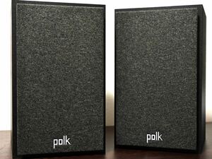 ポークオーディオ POLK AUDIO Monitor XTシリーズ コンパクトブックシェルフスピーカー マットブラック MXT15（2台1組）新品同様品