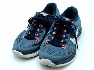 NIKE ナイキ Lunarglide 5 ランニングシューズ スニーカー size22.5/グレー ■■ ☆ eda8 レディース