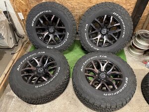 RAYS DAYTONA FDX-F6 17インチ 8J +20 PCD 139.7 6H LT275/70R17 121/118R PR10 BFGoodrich マッドタイヤ タイヤホイール 4本セット K14