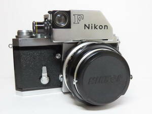 ニコン Nikon F ボディー Photomic Finder フォトミック ファインダー Type 1 付き 及び レンズ Nikkor-S Auto 50mm 1:1.4 