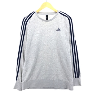 古着 アディダス adidas ワンポイントロゴスウェットシャツ トレーナー メンズL相当 /eaa455184 ss2501_30