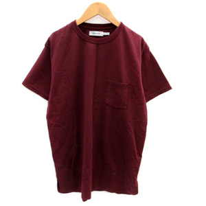 ノンネイティブ nonnative Tシャツ カットソー 半袖 1 ボルドー NN-C3622 /SM4 ■GY03 メンズ