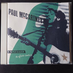 ポール・マッカートニー / 公式海賊盤 TOCP-6713 ★国内盤 1991年 paul_maccartney unplugged_the_official_bootleg