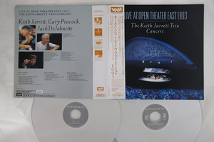 2LASERDISC Keith Jarrett Live At Open Theater VALJ3397 VIDEO ARTS Japan /01200