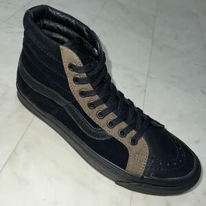 VANS バンズ × Engineered Garments エンジニアードガーメンツ 【SK8-HI LX】スケートハイ レースアップ スニーカー 25.5cm