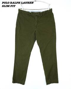 POLO RALPH LAUREN SLIM FIT PANT W35 L30 RL202368 ポロラルフローレン スリムフィット チノパンツ チノパン