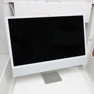 美品 *安心60日保証* iMac 2021 24インチ M1 16GB SSD 512GB 「箱 キーボード マウス他」 インボイス可 送料無料 【k1117-970-1121】清