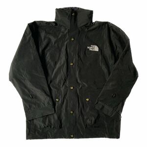 【超希少】90s ノースフェイス ゴアテックス マウンテンパーカー L ブラック THE NORTH FACE GORE TEX ナイロン ジャケット ヴィンテージ