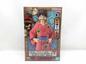 バンプレスト モンキー・D・ルフィ ワンピース DXF ~THE GRANDLINE SERIES~ ワノ国 MONKEY.D.LUFFY -浴衣ver.- フィギュア