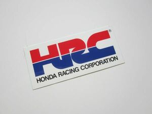 HRC ホンダ・レーシング ラーダー バイク ステッカー/当時物 デカール 自動車 バイク S09