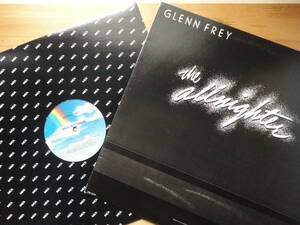 ●LP グレン・フライ オールナイター GLENN FREY / THE ALLNIGHTER 国内盤 + 12”ヒート・イズ・オン THE HEAT IS ON (Extended Ver.) 米盤