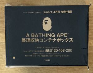 【非売品】A BATHING APE ア ベイシング エイプ 整理収納コンテナボックス 2022【新品】ファッション 箱 インテリア【未開封品】レア