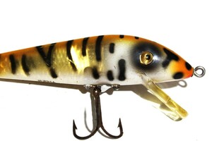 ■s3896 HEDDON TIGER ヘドン タイガー オールド 希少 リフレクト マグナム stg■