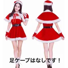 ✨残り１点✨サンタ コスプレ レディース クリスマス ワンピ他 5点セット