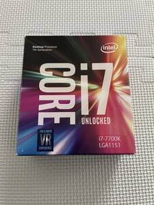 CPU Intel Core i7 7700K 4.2GHz 4コア8スレッド KabyLake 