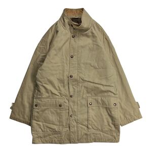 Aquascutum アクアスキュータム キルティングジャケット 中綿ジャケット コート ミドル丈 ベージュ M