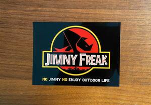 ★ジムニー【JIMNY FREAK】映画 パロディステッカー＊耐水＊耐候＊UVカット 検）JB23 JB64 JB74 SJ30 JA71 JA11 JA12 サムライ