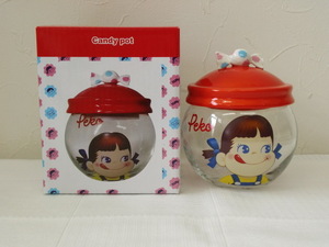 ◆◇未使用 ペコちゃん キャンディポット Peko Candy pot　不二家◇◆