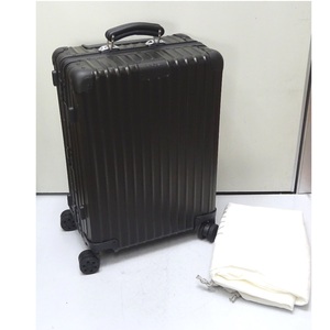 Ft1073591 リモワ キャリーバッグ キャリーケース スーツケース クラシック キャビン ブラック RIMOWA 中古