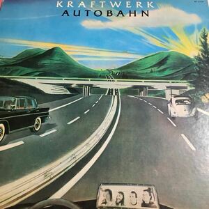 レア プロモ盤 名盤 Kraftwerk - Autobahn レコード クラフトワーク LP エレクトロ ニューウェーブ シンセポップ 日本語ライナー 日本製