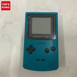 1円〜 箱無 GB ゲームボーイカラー 本体 CGB-001 グリーン