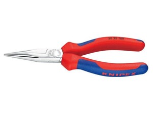 KNIPEX（クニペックス）3025-140 ロングノーズプライヤー半丸口 140mm コンフォートハンドル