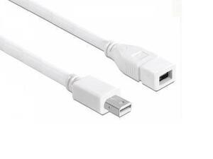 Mini Displayport/Thunderbolt 延長ケーブル1.8m（オスーメス）