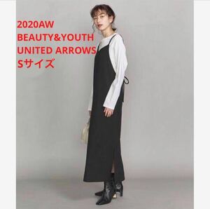 未使用＊BEAUTY&YOUTH UNITED ARROWS 上品 キャミワンピ 黒 ブラック