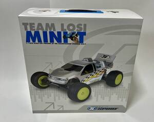 未使用品 TEAM LOSI SPORT 1/18 MINI-T RTR VERSION OF THE CHAMPIONSHIP WINNING XXX-T RED レッド