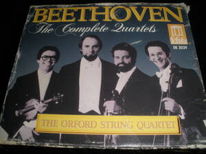 極希少 8CD ベートーヴェン 弦楽四重奏曲 全集 オルフォード オーフォード 大フーガ 廃盤 Beethoven Complete String Quartets Orford SQ