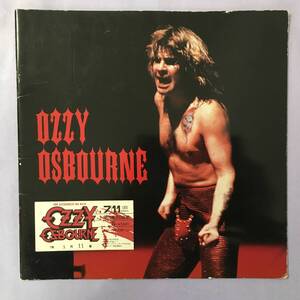 AUTOGRAPHED BY BRAD GILLES OZZY OSBOURNE チケット付 7/11/82 NAGOYA