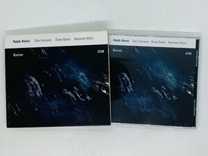 即決CD RALPH ALESSI QUIVER ECM 2438 4770382 / Gary Versace , Drew Gress , Nasheet Waits スリーブ付き ジャズ JAZZ Z48