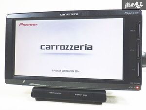 【保証付 動作OK】 carrozzeria カロッツェリア ポータブルナビ メモリーナビ AVIC-MRP006 地図データ 2014年 ワンセグ カーナビ 棚