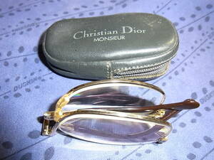 christian dior monsieur 折り畳みメガネ 老眼(度あり)