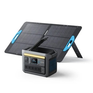 即納/新品未開封/最大5年保証/公式ストア Anker Solix C800 Portable Power Station with Anker Solix PS100 Portable Solar Panel