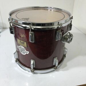 Pearl パール フロアタム MAPLEFIBERGLASS SHELL 14×12インチ REMO ドラムヘッド付 未検品 AAL0626大4980/0905