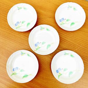 日本の陶器　有田　嘉山窯　小皿　5枚　和食器