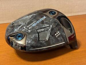 ☆中古美品 超稀少 Callaway キャロウェイ PARADYM Ai SMOKE トリプルダイアモンド MAX 10.5度 日本正規品 ヘッドのみ カバー付☆