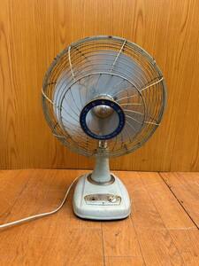 ★回転OK★昭和レトロ★SANYO A.C.ELECTRIC FAN★3枚羽★30cm★レトロ扇風機★サンヨー★アンティーク★当時物★SR(M567)