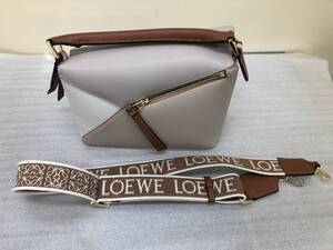 ★LOEWE　ロエベ　パズルミニ　Puzzle　レザー　ショルダーバッグ　トートバッグ　２WAY　未使用品★