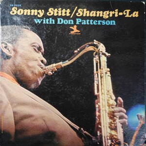 アナログ ●SONNY STITT SHANGRI-LA with Don Patterson ～ PRESTIGE PR-7332 MONO NJ VAN GELDER