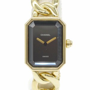 シャネル プルミエールM 腕時計 ウォッチ ブランドオフ CHANEL K18（イエローゴールド） 腕時計 K18 中古 レディース